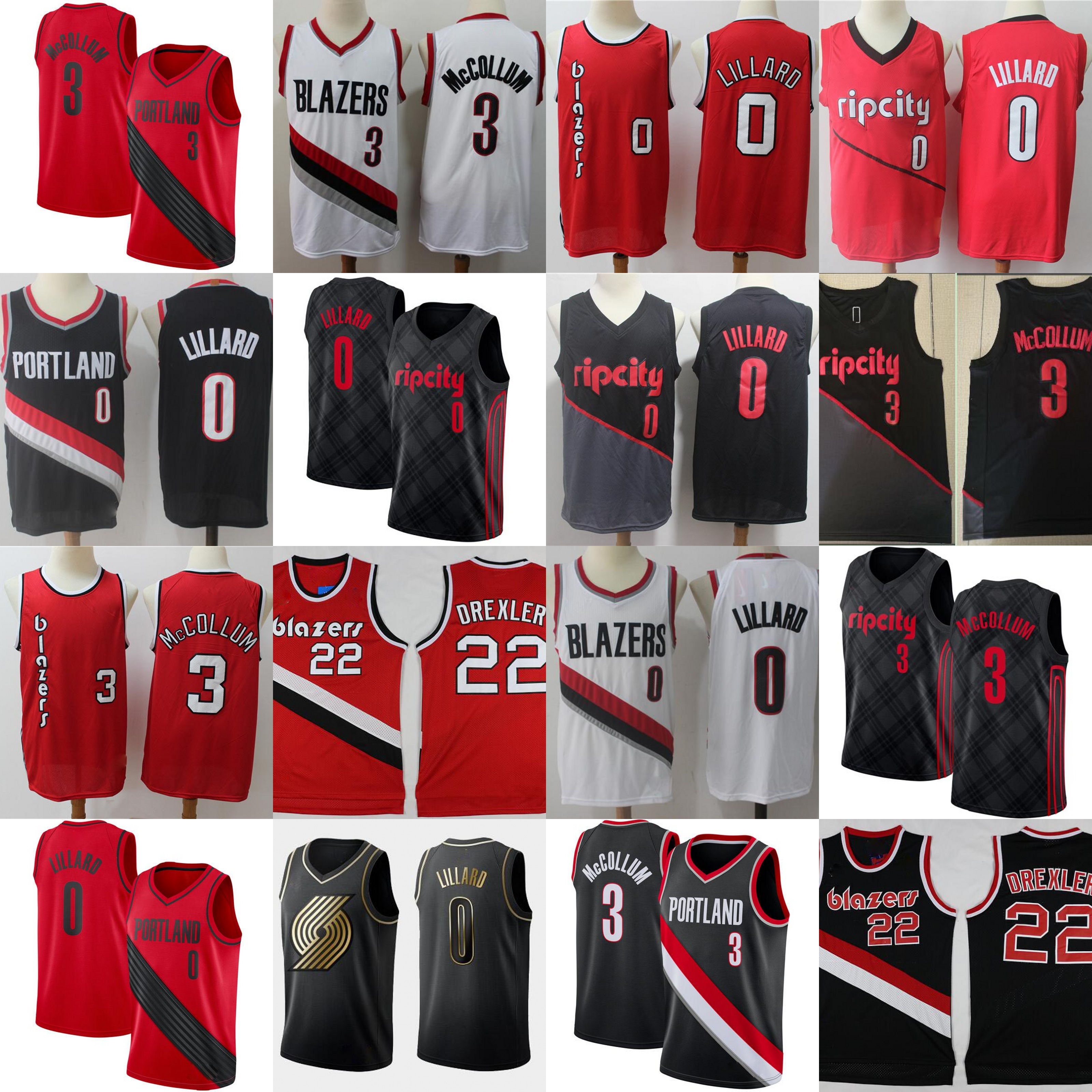 Portland Trail Blazers Men Clyde Drexler Damian Lillard CJ McCollum Mitchell & Ness Statement Basketball Jersey, Black
Portland Trail Blazers Men Clyde Drexler Damian Lillard CJ McCollum Mitchell & Ness Statement Basketball Jersey, Black