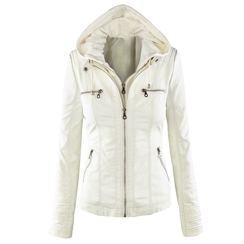 Leather Womens Jackets Coat Motorcycle Epaule Black Streetwear Faux leather Punk Femme Bomber jacket Winter Coat clothes 201030
Leather Womens Jackets Coat Motorcycle Epaule Black Streetwear Faux leather Punk Femme Bomber jacket Winter Coat clothes 201030