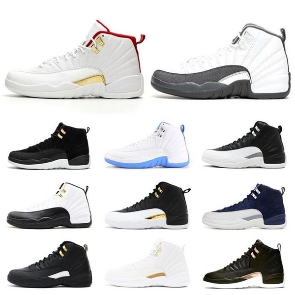 Top 2020 new Black Game Royal jumpman 12 12s mens basketball shoes CNY dark grey flu game wings luxury designer men shoes
Top 2020 new Black Game Royal jumpman 12 12s mens basketball shoes CNY dark grey flu game wings luxury designer men shoes