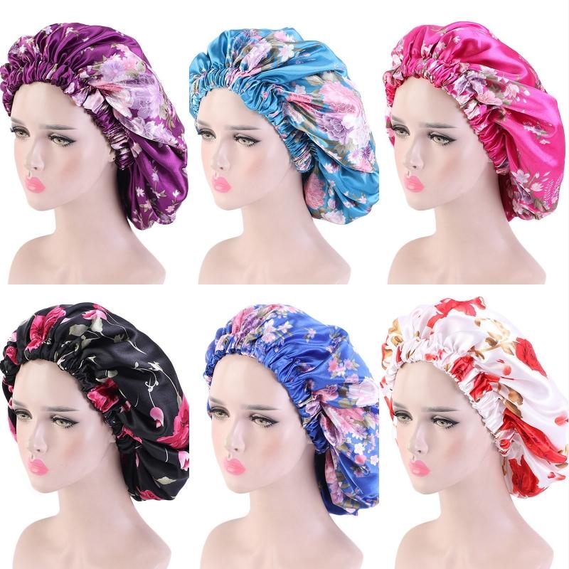 Ladies Multicolor Printing Home Hat Fashion Printing Pattern Casual Hat Sleeping Cap Double Layer Dome Night Cap Hair Loss, White
Ladies Multicolor Printing Home Hat Fashion Printing Pattern Casual Hat Sleeping Cap Double Layer Dome Night Cap Hair Loss, White