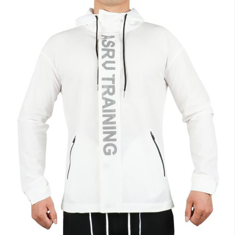 New Spring Autumn Mens Fashion Outerwear Windbreaker Coat Men Sportwear Jackets Hooded Casual Letter Print Men Jacket Coat T200502