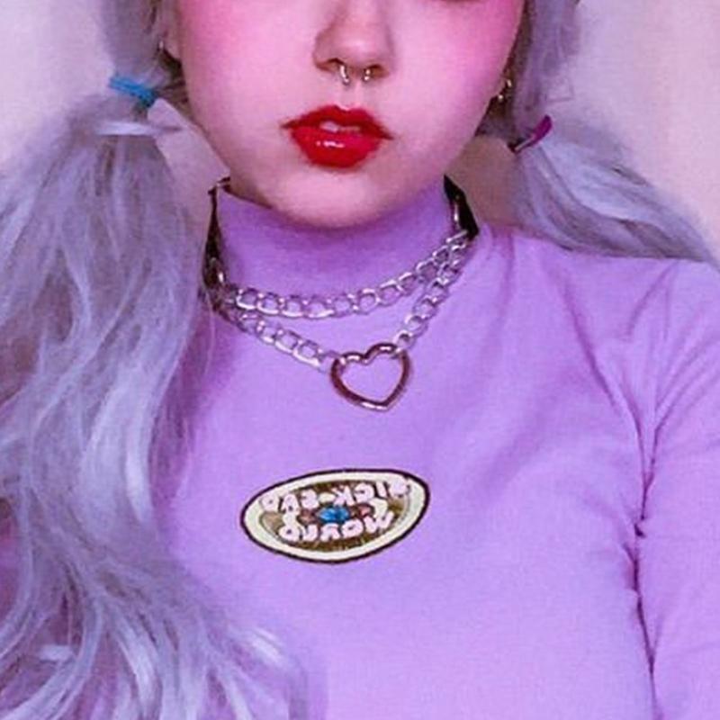 Goth Hollow Heart Shaped Pendant Necklace For Women Leather Hip Hop Rock Sexy Charms Punk Y2K Harajuku Choker Necklace Jewelry
Goth Hollow Heart Shaped Pendant Necklace For Women Leather Hip Hop Rock Sexy Charms Punk Y2K Harajuku Choker Necklace Jewelry