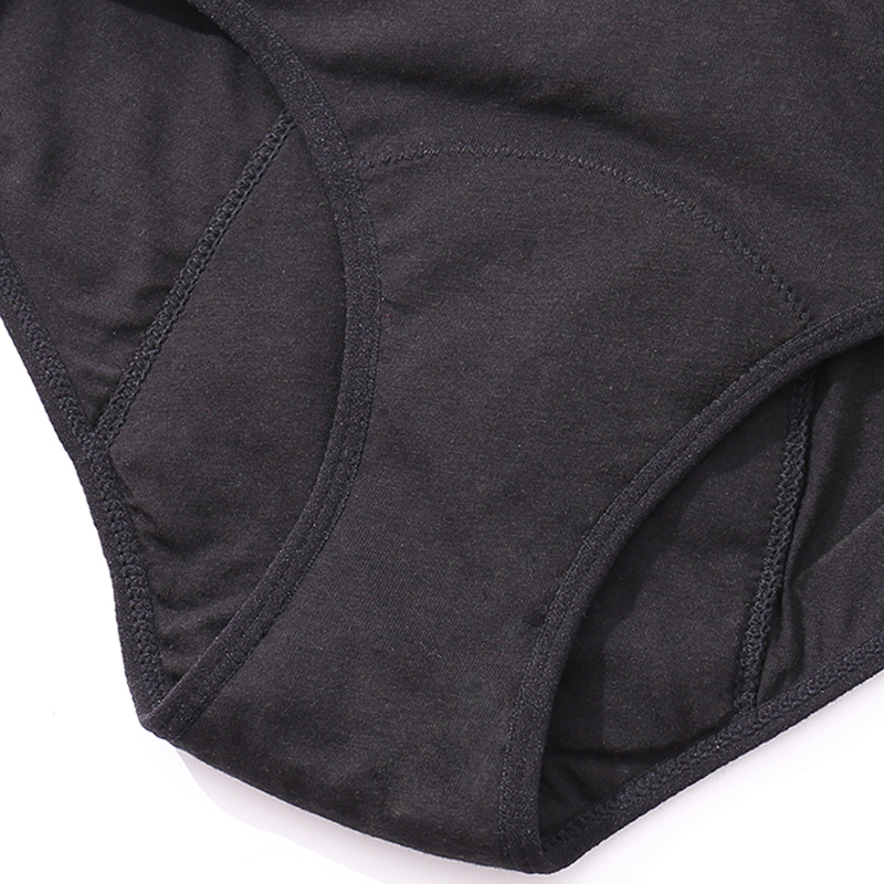 4 Layer Bamboo Menstrual Panties Leak Proof Bamboo Underwear Absortent Undies Incontinence Period DULASI Dropshipping 201112