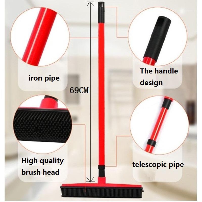 rubber besom Multifunctional broom cleaner pet hair removal brush home floor dust mop & carpet sweeper1
rubber besom Multifunctional broom cleaner pet hair removal brush home floor dust mop & carpet sweeper1