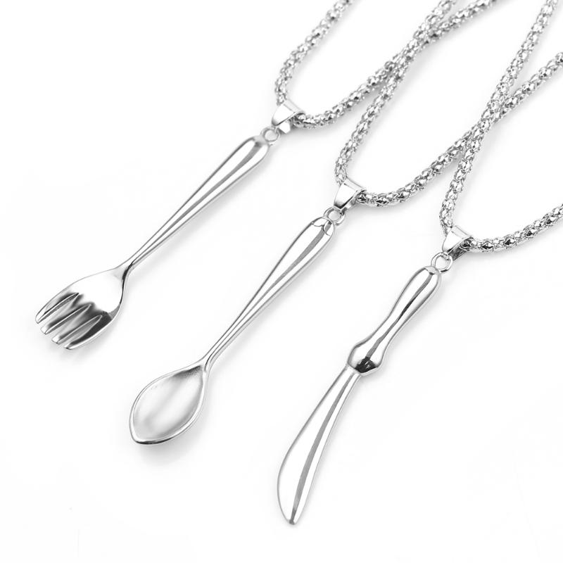 3 Pcs Tableware Necklaces Knife Fork And Spoon Pendant Necklace Bijoux Vintage Style Jewelry Charms For Chef Gifts Decorative
3 Pcs Tableware Necklaces Knife Fork And Spoon Pendant Necklace Bijoux Vintage Style Jewelry Charms For Chef Gifts Decorative