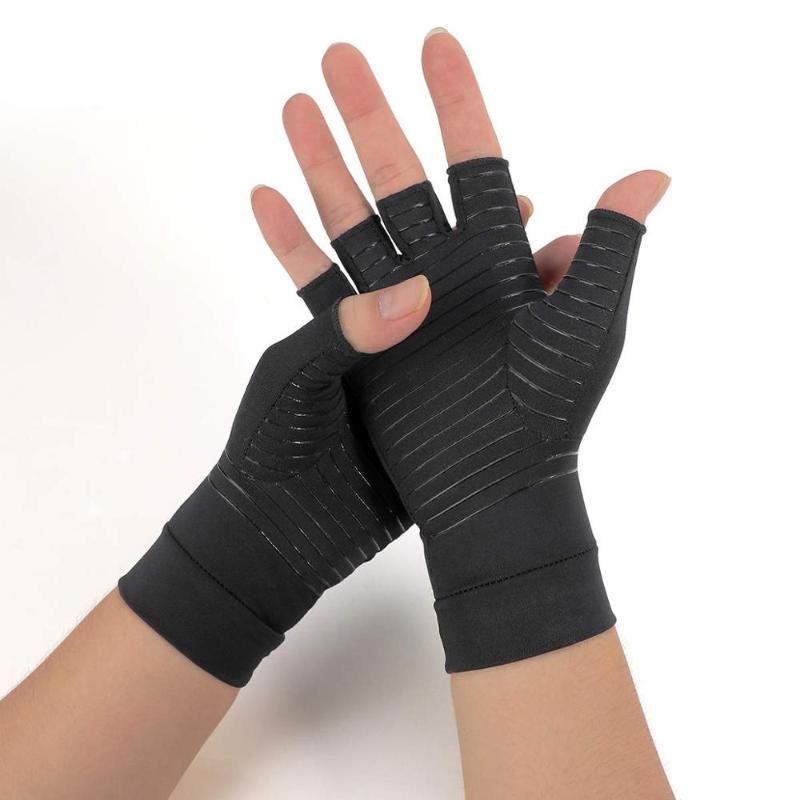 Wrist Support 1 Pair Compression Arthritis Gloves Joint Pain Relief Women Men Antislip Glove Therapy For Carpal Tunnel Typing58732