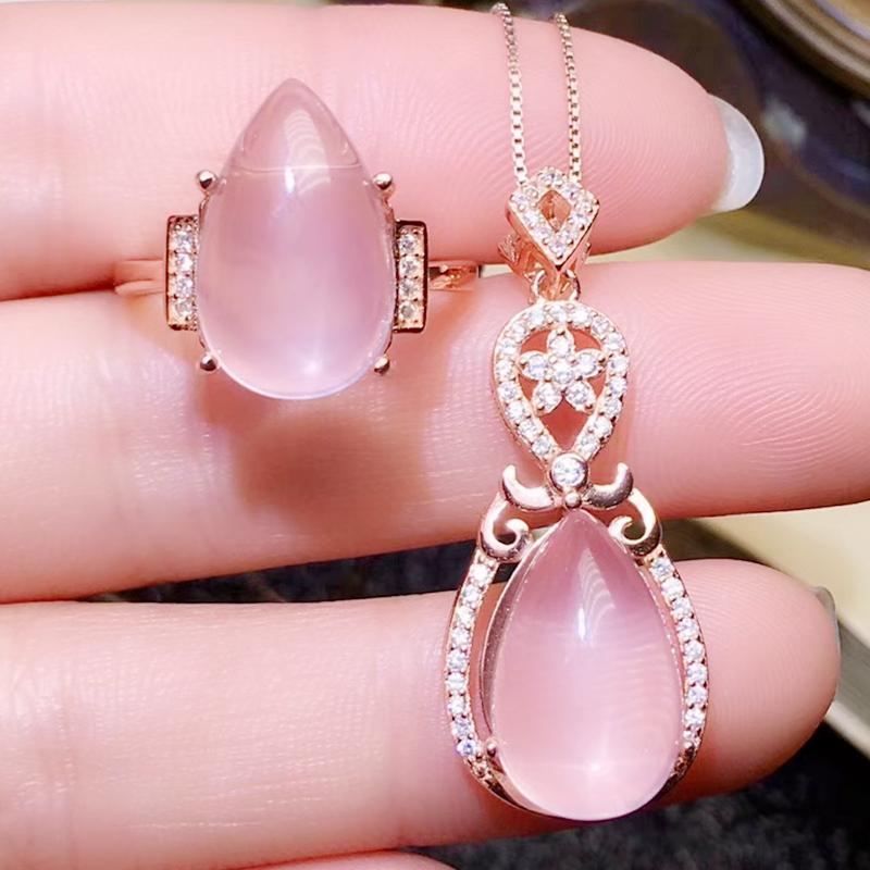 Bracelet, Earrings & Necklace Per Jewelry Natural Real Rose Quartz Drop Style Set 1pc Ring Pendant 6.5ct*2pcs Gemstone 925 Sterling Silver R, Black
Bracelet, Earrings & Necklace Per Jewelry Natural Real Rose Quartz Drop Style Set 1pc Ring Pendant 6.5ct*2pcs Gemstone 925 Sterling Silver R, Black