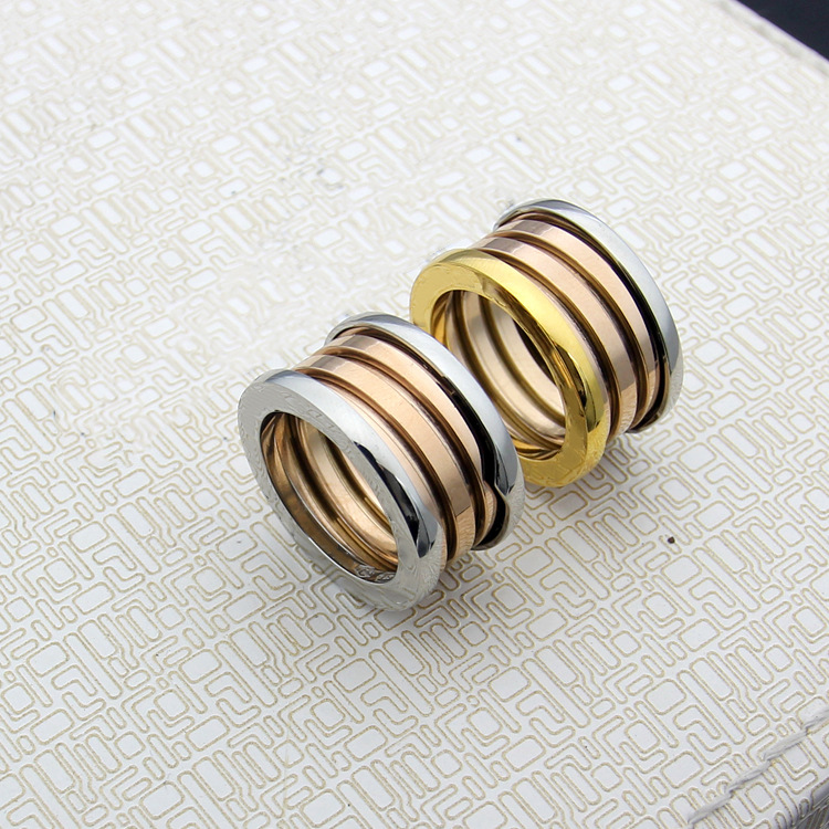 Europe America Fashion Style Men Lady Women Titanium Steel Engraved B Initials Three Circles 3 Color Spring Lovers Narrow Rings US5-US10
Europe America Fashion Style Men Lady Women Titanium Steel Engraved B Initials Three Circles 3 Color Spring Lovers Narrow Rings US5-US10
