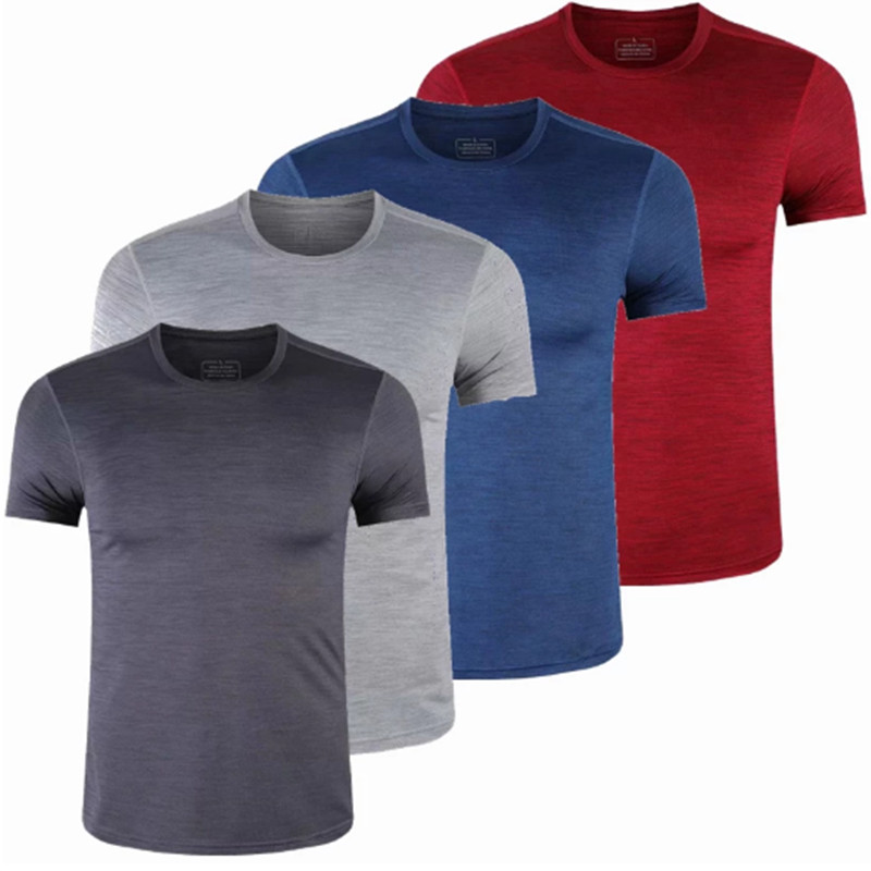Spandex Sports Gym T Shirt Men Short Sleeve Dry Fit T-Shirt Compression stretch Top Workout Fitness Training Running Shirt S-6XL
Spandex Sports Gym T Shirt Men Short Sleeve Dry Fit T-Shirt Compression stretch Top Workout Fitness Training Running Shirt S-6XL