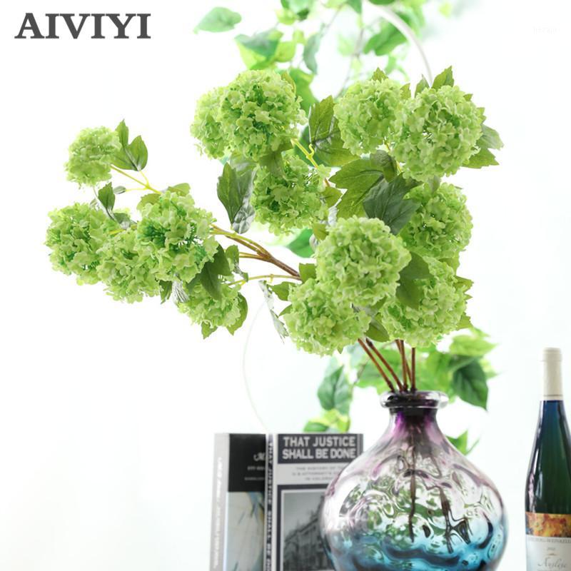 Foreign trade excellent products 1Bunch 3 heads snowball hydrangea bouquet artificial flowers DIY wedding home decoration1, Green
Foreign trade excellent products 1Bunch 3 heads snowball hydrangea bouquet artificial flowers DIY wedding home decoration1, Green