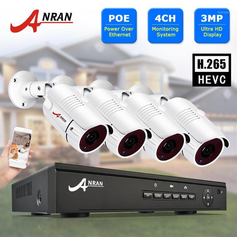 Surveillance System 3MP CCTV Camera System POE NVR Kit Onvif Security Camera HD IP Outdoor Waterproof ANRAN1 
Surveillance System 3MP CCTV Camera System POE NVR Kit Onvif Security Camera HD IP Outdoor Waterproof ANRAN1
