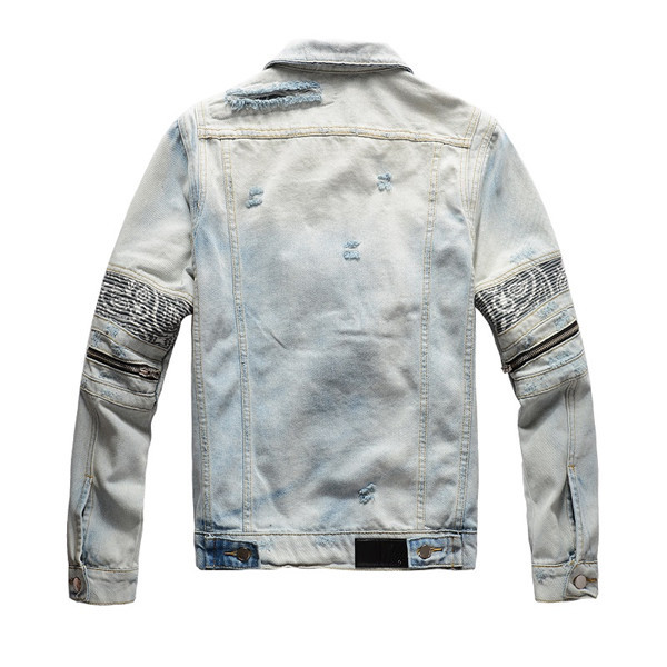 New Arrival Mens Jacket Winter Fashion Tide Mens Denim Stripe Jacket Coat High Quality High Street Coat Hot Sale Jacket Euro Version -4XL, Customize
New Arrival Mens Jacket Winter Fashion Tide Mens Denim Stripe Jacket Coat High Quality High Street Coat Hot Sale Jacket Euro Version -4XL, Customize