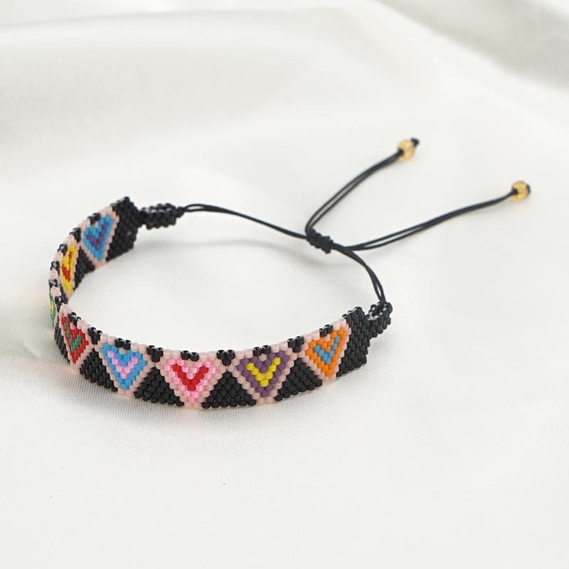 Heart Bracelet For Girl Winter Pulsera Femme Handmade Woven Jewelry Miyuki Bead Women's Bracelets Gift Free Shipping
Heart Bracelet For Girl Winter Pulsera Femme Handmade Woven Jewelry Miyuki Bead Women's Bracelets Gift Free Shipping