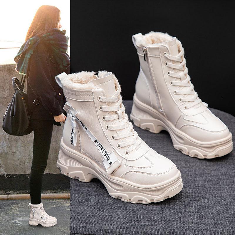 boots women British style short boots autumn and winter 2020 snow warm leather high top small white shoes women's, Suede beige
boots women British style short boots autumn and winter 2020 snow warm leather high top small white shoes women's, Suede beige