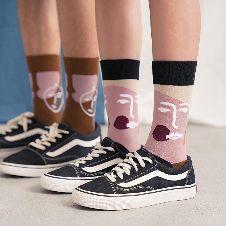 Autumn Winter New Style Painting Style Men and Women Socks Cotton Harajuku Unisex Socks Gift 36-43 Trend Street, Wa006-21
Autumn Winter New Style Painting Style Men and Women Socks Cotton Harajuku Unisex Socks Gift 36-43 Trend Street, Wa006-21