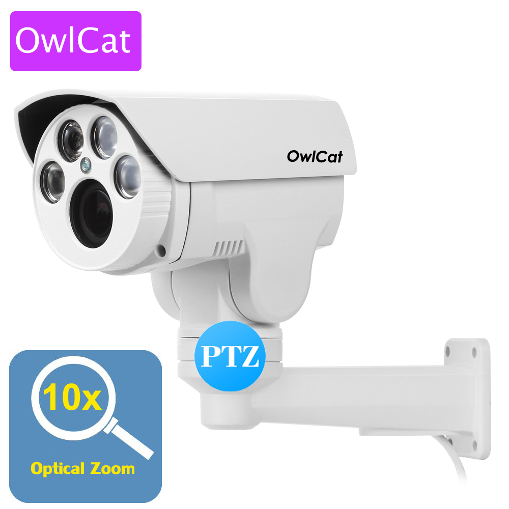 Owlcat Full HD 1080P 5MP PTZ IP Camera Outdoor 4X 10X Optical Zoom Pan Tilt Rotating Onvif CCTV Security Surveillance IR Camera
Owlcat Full HD 1080P 5MP PTZ IP Camera Outdoor 4X 10X Optical Zoom Pan Tilt Rotating Onvif CCTV Security Surveillance IR Camera