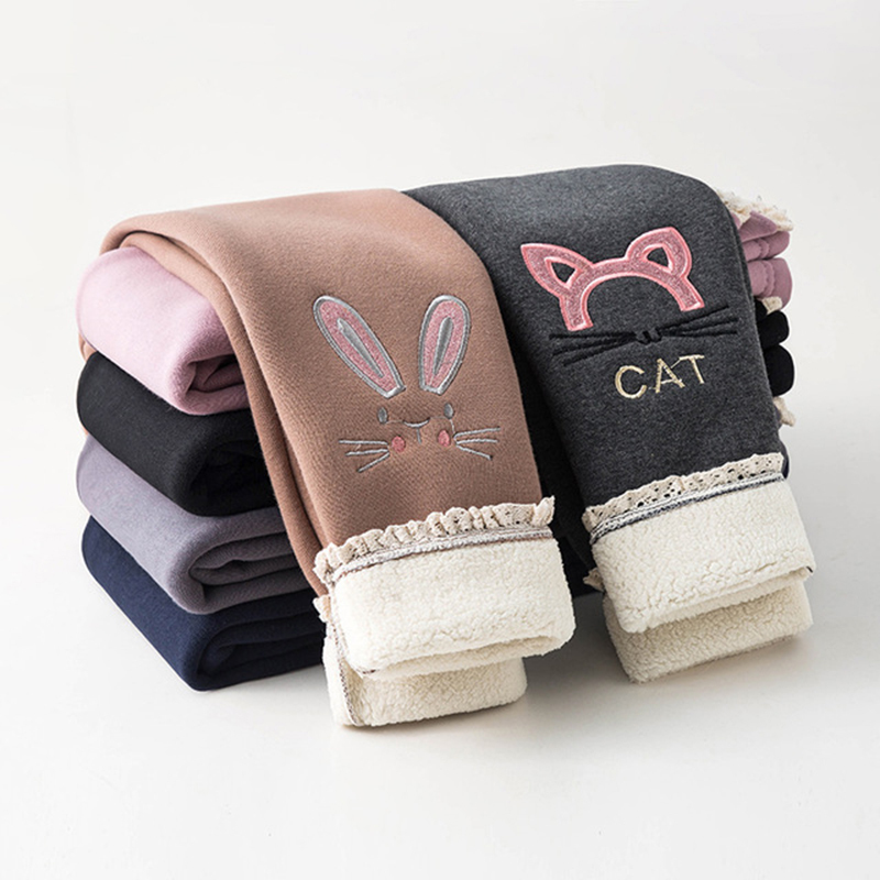 Children Cartoon Cat Girls Leggings Winter Berber Fleece Warm Pants Kids Long Trousers thick Girl Skinny Legging 4-12 Years LJ201019, Gray cat
Children Cartoon Cat Girls Leggings Winter Berber Fleece Warm Pants Kids Long Trousers thick Girl Skinny Legging 4-12 Years LJ201019, Gray cat