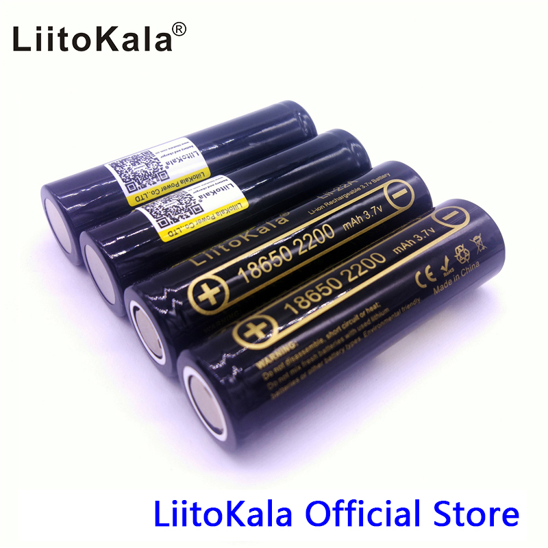 HK LiitoKala Lii-22A 3.7V 18650 2200mAh 18650 battery 3.7V 2200mAh rechargeable battery Lighting tool/energy storage/scooter
HK LiitoKala Lii-22A 3.7V 18650 2200mAh 18650 battery 3.7V 2200mAh rechargeable battery Lighting tool/energy storage/scooter