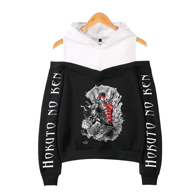 Hokuto No Ken Sweatshirt printing Women casual long-sleeved off-shoulder Hokuto No Ken Hoodies streetwear for women, Red
Hokuto No Ken Sweatshirt printing Women casual long-sleeved off-shoulder Hokuto No Ken Hoodies streetwear for women, Red