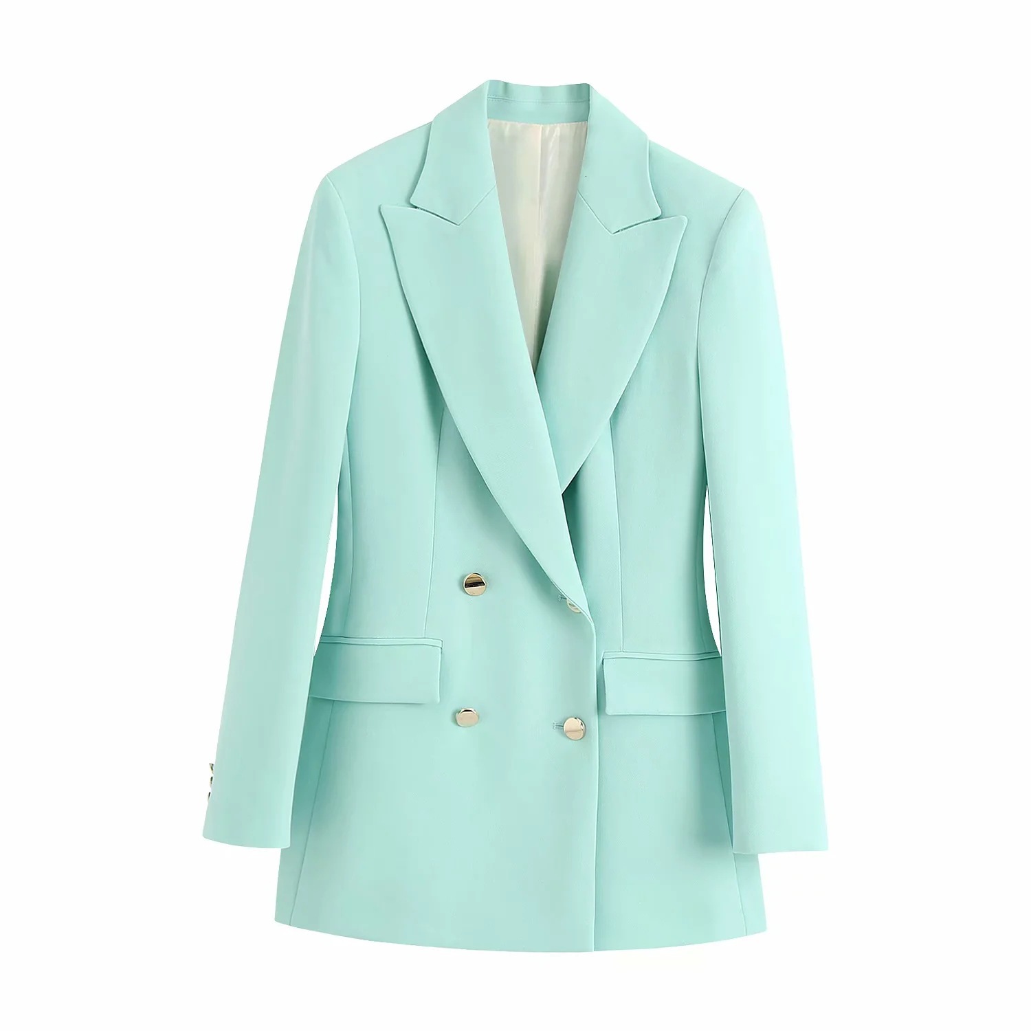 2021 New Female Fashions Autn Drouble Breasted Turn Down Collar Blazer Women's Coat Tops for Women F9f6, Pants
2021 New Female Fashions Autn Drouble Breasted Turn Down Collar Blazer Women's Coat Tops for Women F9f6, Pants