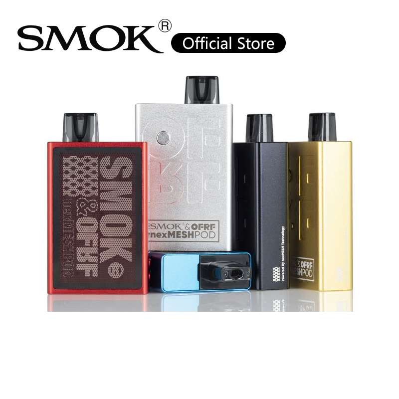 Smok nexMESH Pod Kit 2ML Cartridge 30W AIO Mod Kit 1200mAh Battery with 0.4ohm nexMESH Coils Vape 100% Original, Red
Smok nexMESH Pod Kit 2ML Cartridge 30W AIO Mod Kit 1200mAh Battery with 0.4ohm nexMESH Coils Vape 100% Original, Red