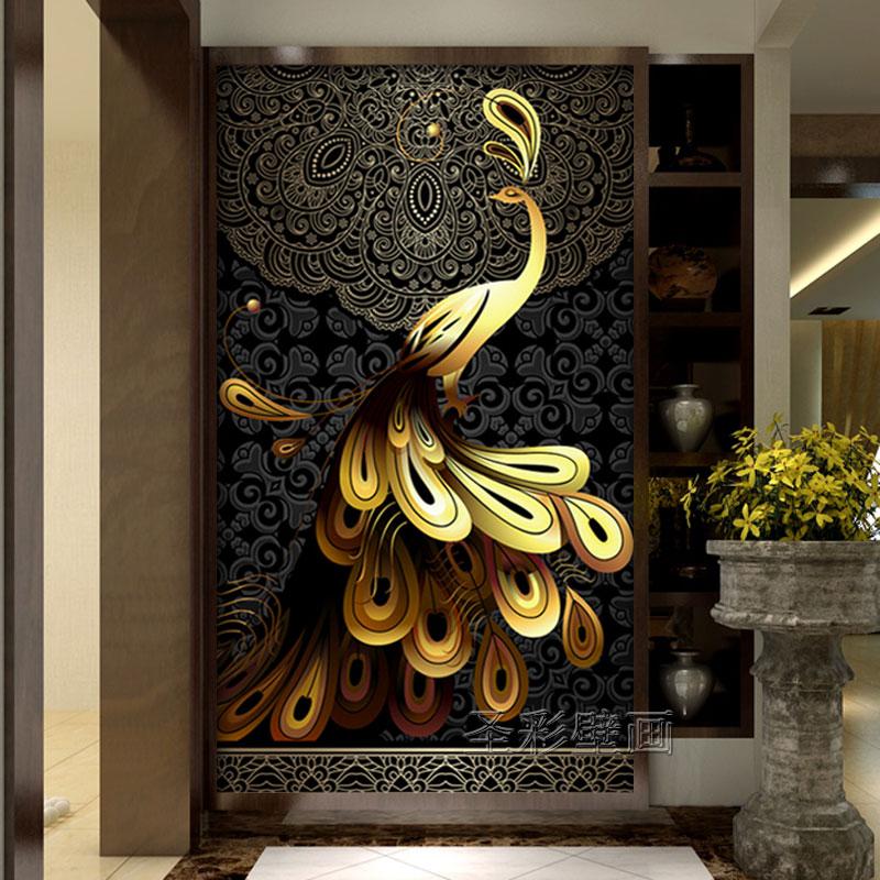 Black Bottom Golden Peacock Large Papel Murals 3d Animal Wallpaper for Living Room Sofa Background 3d Wall Stickers, Material 3
Black Bottom Golden Peacock Large Papel Murals 3d Animal Wallpaper for Living Room Sofa Background 3d Wall Stickers, Material 3