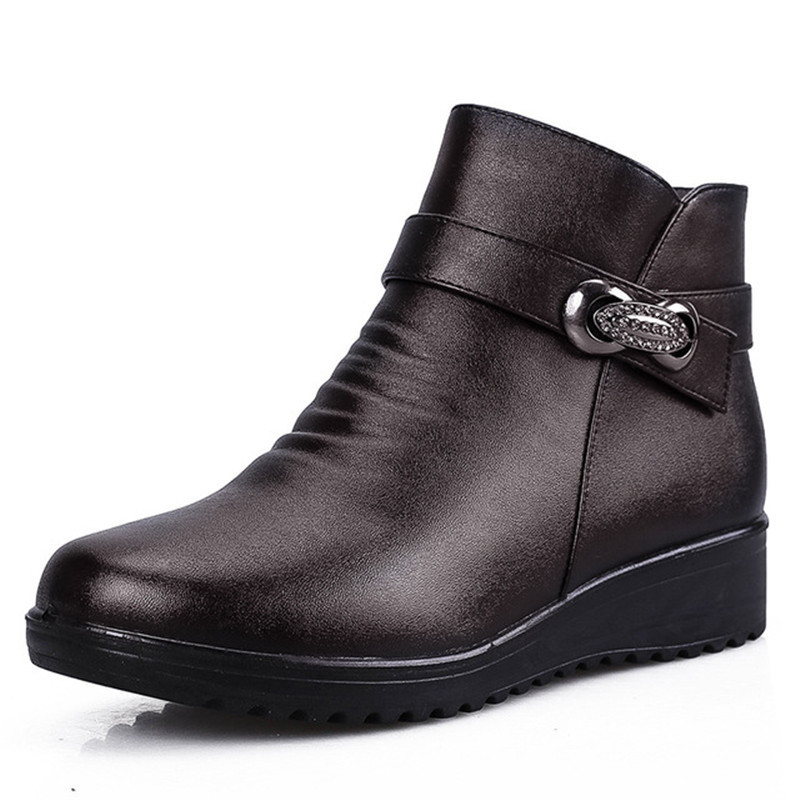 2021 New Winter Fashion Genuine Leather Purse of Women Zipper Comfortable Morno Snow Woman Boots Middle-aged Mother Shoes 0484, Brown
2021 New Winter Fashion Genuine Leather Purse of Women Zipper Comfortable Morno Snow Woman Boots Middle-aged Mother Shoes 0484, Brown
