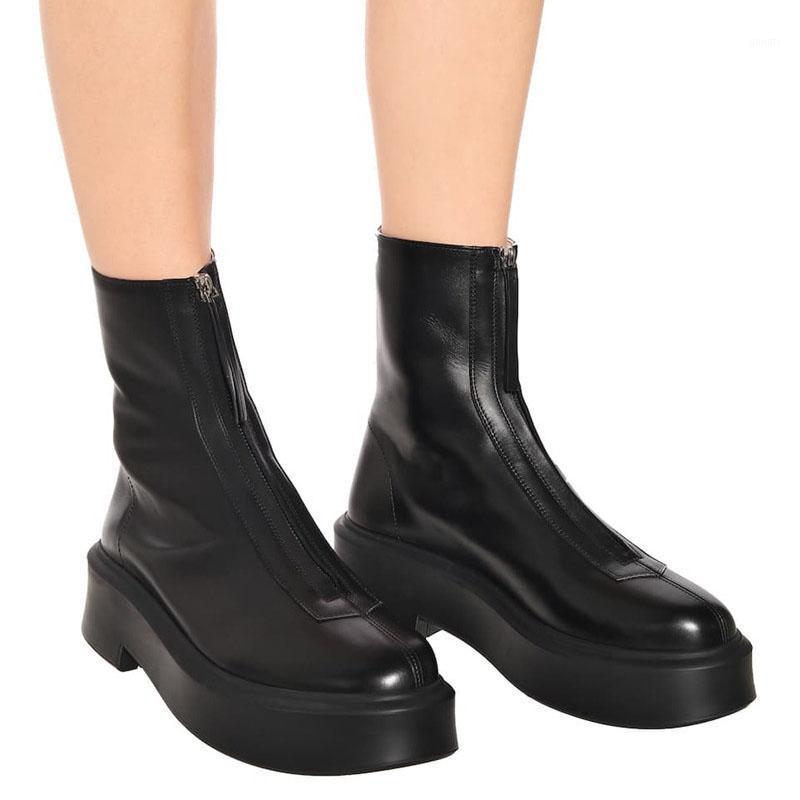 2021 Fashion Leather Women Platform Boots Design Front Zipper Ankle Boots For Women Chunky Heel Winter Shoes1, Beige boots
2021 Fashion Leather Women Platform Boots Design Front Zipper Ankle Boots For Women Chunky Heel Winter Shoes1, Beige boots