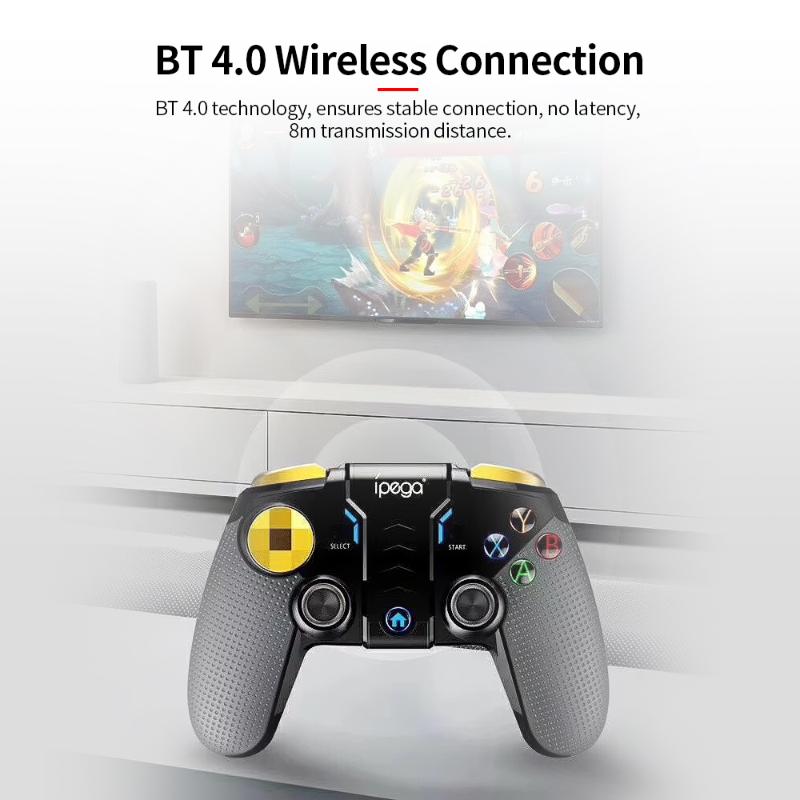 IPEGA PG-9118 Wireless BT 4.0 Gamepad Mobile Game Controller Gamepad Joystick Handle for Android Smartphone Windows PC
IPEGA PG-9118 Wireless BT 4.0 Gamepad Mobile Game Controller Gamepad Joystick Handle for Android Smartphone Windows PC