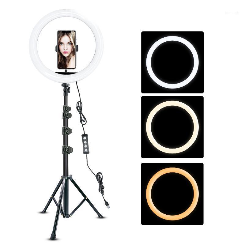 Video Light 12inch with 63inch Tripod Stand LED Selfie Ring Light Dimmable Photography Lamp RingLight for Youtube Live Lighting1
Video Light 12inch with 63inch Tripod Stand LED Selfie Ring Light Dimmable Photography Lamp RingLight for Youtube Live Lighting1
