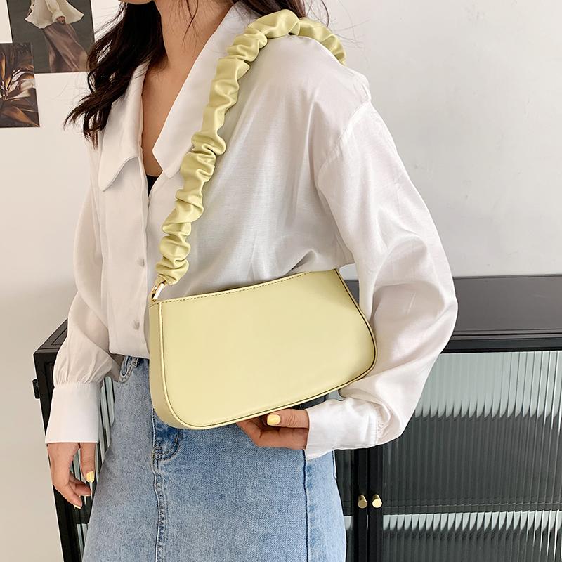 Evening Bags Pleated Shoulder Strap Design Small Solid Color Pu Leather For Women 2022 Simple Travel Handbags And Purses
Evening Bags Pleated Shoulder Strap Design Small Solid Color Pu Leather For Women 2022 Simple Travel Handbags And Purses