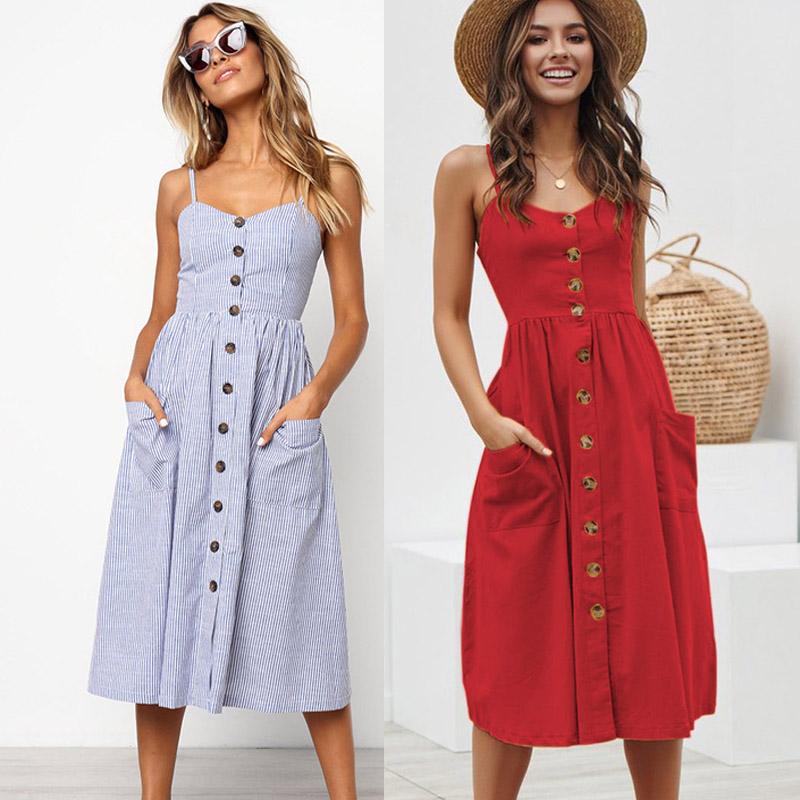 Backless Sexy Midi Dress Women Summer Dress 2021 Casual Vintage Pure Color v Collar Button Fashion Sundress Vestidos, Ts8018-pk
Backless Sexy Midi Dress Women Summer Dress 2021 Casual Vintage Pure Color v Collar Button Fashion Sundress Vestidos, Ts8018-pk