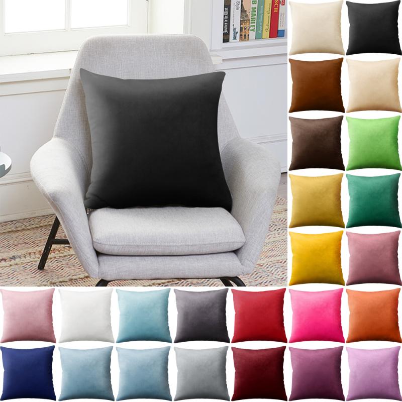 Pillow Cover Cushion Velvet Cushion Cover With Zipper For Living Room Sofa 45*45 Kussenhoes Home Decorative Housse De Coussin, Black
Pillow Cover Cushion Velvet Cushion Cover With Zipper For Living Room Sofa 45*45 Kussenhoes Home Decorative Housse De Coussin, Black