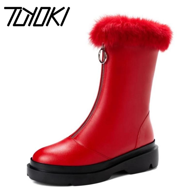 Tuyoki Women Mid Calf Snow Boots Plush Fur Round Toe Front Zipper Shoes Winter Warm Boots Women Fashion Footwear Size 33-40, Black
Tuyoki Women Mid Calf Snow Boots Plush Fur Round Toe Front Zipper Shoes Winter Warm Boots Women Fashion Footwear Size 33-40, Black