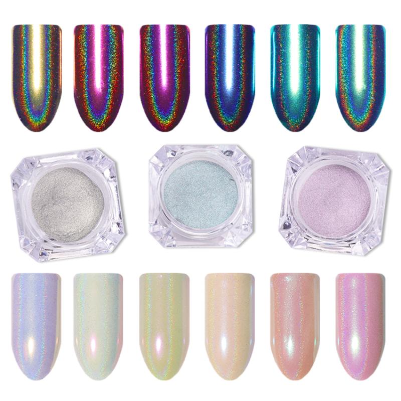 BORN QUEEN 0.5G Holographic Chameleon Nail Powder Glitters Holo Laser Mirror Shell Pearl Nail Chrome Mermaid Pigments Dusts
BORN QUEEN 0.5G Holographic Chameleon Nail Powder Glitters Holo Laser Mirror Shell Pearl Nail Chrome Mermaid Pigments Dusts