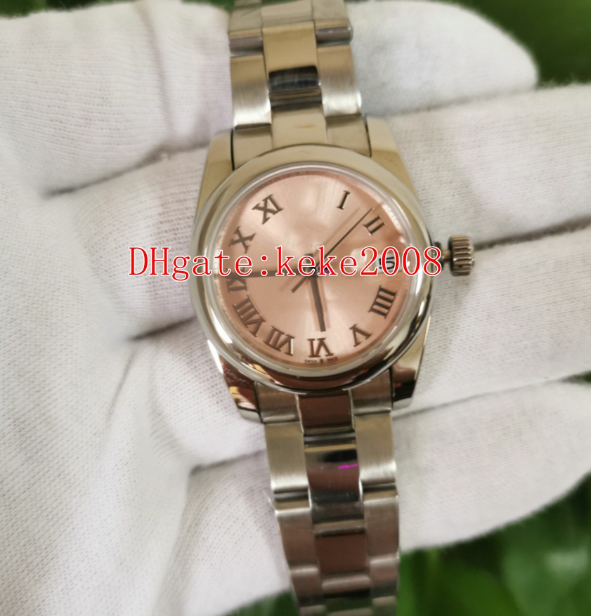Good Quality 178240 178241 31mm Roman Pink shell Dial Asian sports 2813 Automatic mechanical movement Ladies Watch Women's watch Watches, Slivery;brown
Good Quality 178240 178241 31mm Roman Pink shell Dial Asian sports 2813 Automatic mechanical movement Ladies Watch Women's watch Watches, Slivery;brown