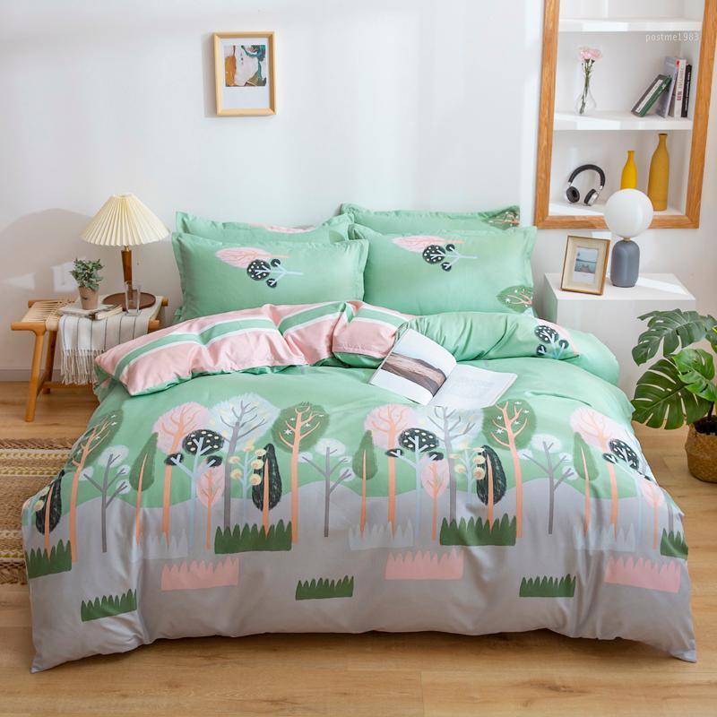 Classic Bedding Set Quilt Cover Pillowcase Duvet Cover Sets Gray King Queen Double Single Full Size Green Bed Linen1, Yg
Classic Bedding Set Quilt Cover Pillowcase Duvet Cover Sets Gray King Queen Double Single Full Size Green Bed Linen1, Yg