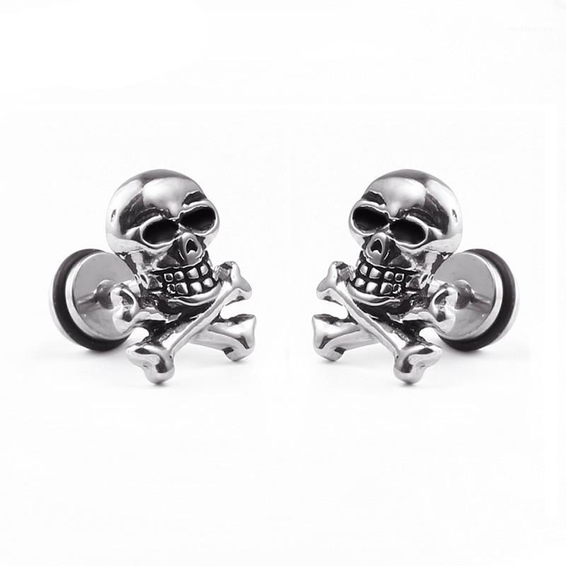 1PC Punk Skeleton Screw Studs Earring For Women Men Gothic Color Skull Earring Hip Hop Ear Stud Vintage Jewelry E6221
1PC Punk Skeleton Screw Studs Earring For Women Men Gothic Color Skull Earring Hip Hop Ear Stud Vintage Jewelry E6221