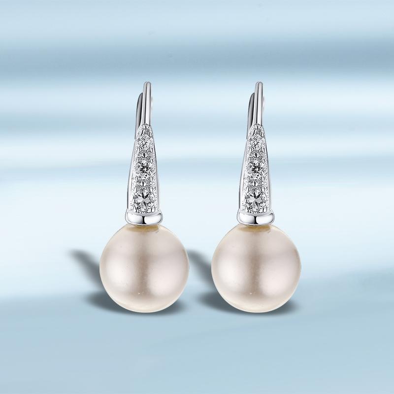 925 Silver Bead Pearl Earrings Pendiente Set Drop Hoop Stud Dangle Trendy Classic Wedding Party Engagement For Women
925 Silver Bead Pearl Earrings Pendiente Set Drop Hoop Stud Dangle Trendy Classic Wedding Party Engagement For Women
