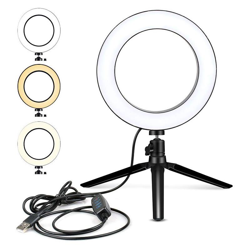 6 Inch Ring Light with Stand Rovtop LED Camera Selfie Light Ring for Tripod and Phone Holder for Video Photography
6 Inch Ring Light with Stand Rovtop LED Camera Selfie Light Ring for Tripod and Phone Holder for Video Photography