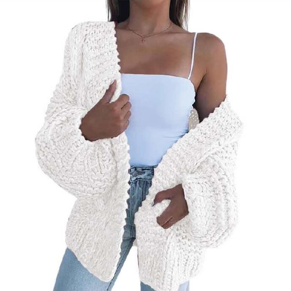 Women Sweater Fashion Cardigan Bat Coat Womens Casual Autumn Long Sleeve Plush Loose Plus Size Sweaters Outerwear Tops 2020 New Wholesale, White
Women Sweater Fashion Cardigan Bat Coat Womens Casual Autumn Long Sleeve Plush Loose Plus Size Sweaters Outerwear Tops 2020 New Wholesale, White