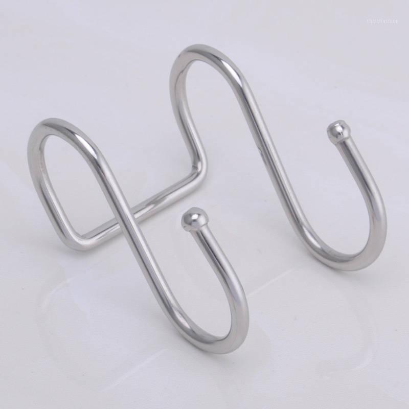 Stainless steel S type double hook bathroom towel hook kitchen s convenient storage household storage tool1
Stainless steel S type double hook bathroom towel hook kitchen s convenient storage household storage tool1