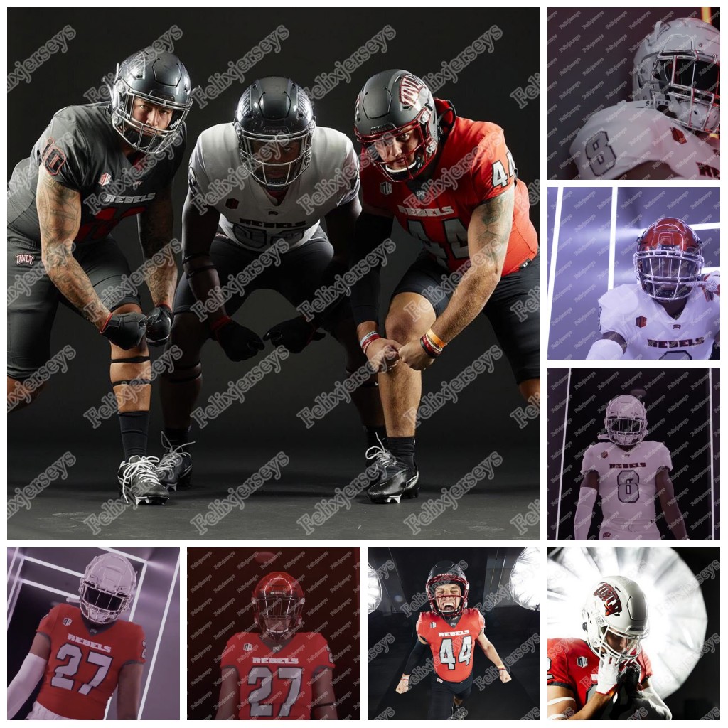 UNLV Rebels Max Gilliam Marckell Grayson Kenyon Oblad Justin Rogers Doug Brumfield Kyle Beaudry Austin Ajiake NCAA College Football Jersey, Red as pic youth s-xl
UNLV Rebels Max Gilliam Marckell Grayson Kenyon Oblad Justin Rogers Doug Brumfield Kyle Beaudry Austin Ajiake NCAA College Football Jersey, Red as pic youth s-xl