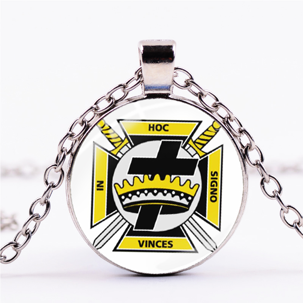 Hot Knights Templar Red Cross Necklace Masonic Symbol Creative Patterns Crusaders Solomons Cross Pendants Choker for Men
Hot Knights Templar Red Cross Necklace Masonic Symbol Creative Patterns Crusaders Solomons Cross Pendants Choker for Men