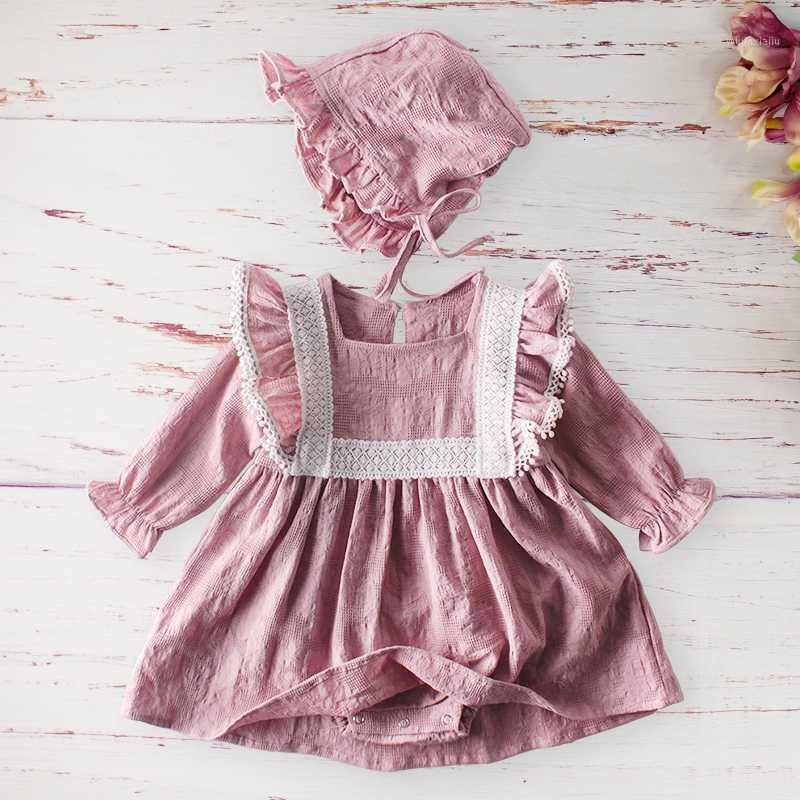 Autumn Girls Baby Birthday Romper Fashion Cotton Long-sleeved One-piece Skirt Rompers Hat Princess Toddler Kids Clothes Outfits1, Beige
Autumn Girls Baby Birthday Romper Fashion Cotton Long-sleeved One-piece Skirt Rompers Hat Princess Toddler Kids Clothes Outfits1, Beige