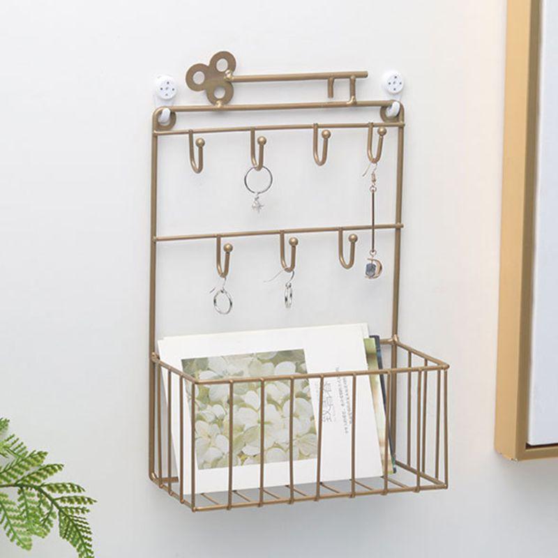 Wall Mounted Mail and Key Holder 7 Hook Rack Organizer Pocket and Letter Sorter for Entryway Kitchen Home Office Decor
Wall Mounted Mail and Key Holder 7 Hook Rack Organizer Pocket and Letter Sorter for Entryway Kitchen Home Office Decor