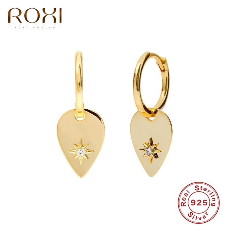 Hoop & Huggie ROXI Dangle Glossy Teardrop Earrings For Women Anise Star Cartilage 925 Sterling Silver Jewelry Pendientes Earings
Hoop & Huggie ROXI Dangle Glossy Teardrop Earrings For Women Anise Star Cartilage 925 Sterling Silver Jewelry Pendientes Earings