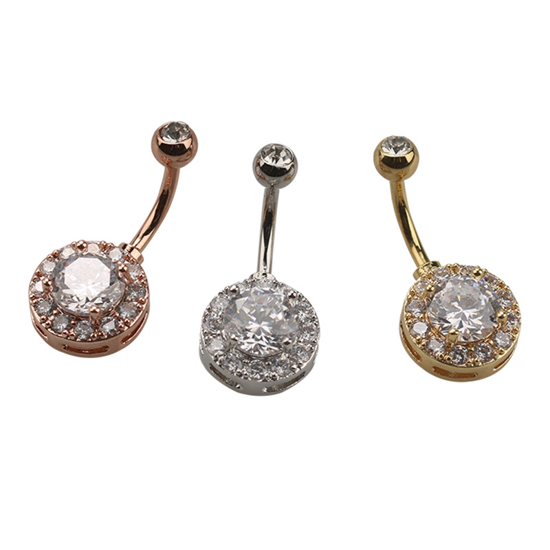 Fashion Design Jewelry naphylactic puncture ring European popular disk fine diamond zircon navel ring belly button ring
Fashion Design Jewelry naphylactic puncture ring European popular disk fine diamond zircon navel ring belly button ring