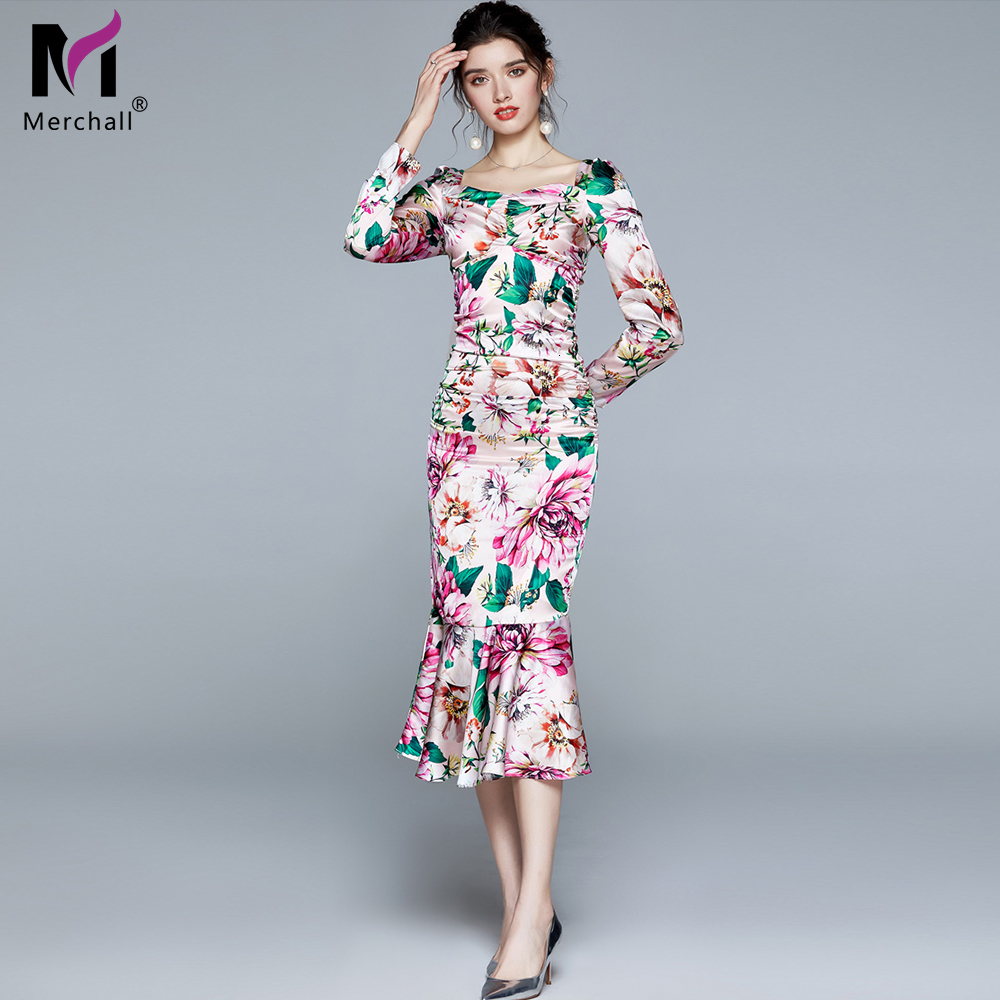 2021 New Merchall Autumn Fashion Runway Long Sleeve Women' Elegant Ruffles Print Midi Mermaid Party Bodycon Es Sqk1, Pink
2021 New Merchall Autumn Fashion Runway Long Sleeve Women' Elegant Ruffles Print Midi Mermaid Party Bodycon Es Sqk1, Pink