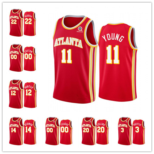 Atlanta Hawks MEN Cam Reddish Trae Young Red Icon 2020-21 basketball Jersey, Black
Atlanta Hawks MEN Cam Reddish Trae Young Red Icon 2020-21 basketball Jersey, Black